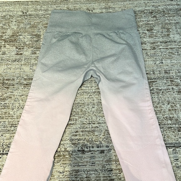 ombre gymshark contour seamless leggings size small - Picture 2 of 3